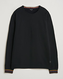  Artist Rib Crew Neck Sweatshirt Black