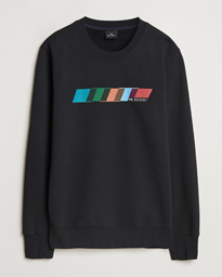  Parallelogram Crew Neck Sweatshirt Black