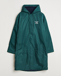  La Parka Slogan Coat Dark Green