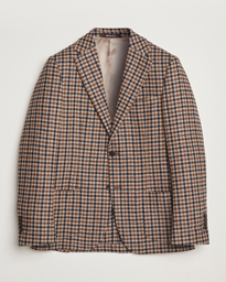  Wool Tweed Blazer Navy