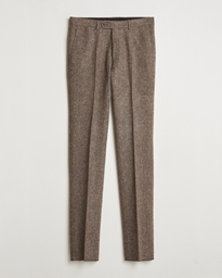  Edward Wool Donegal Trousers Brown