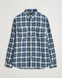  Herc Flannel Shirt Blue Check