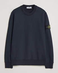  Garment Dyed Fleece Sweatshirt Navy Blue