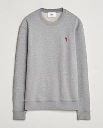  Heart Logo Sweatshirt Heather Grey