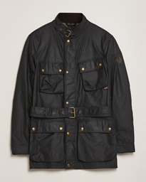  Trialmaster Waxed Jacket Black