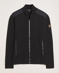  Verge Zip Cardigan BLACK