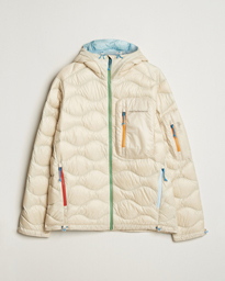  Helium Utility Down Hooded Jacket Sand Fog