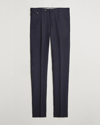  Gentleman Fit Linen Trousers Navy