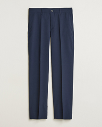  Gabi Drape Wool Pants Navy