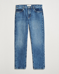  TM005 Tapered Jeans Ring Spun Mid Blue