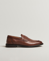  Lozham Leather Loafer Cognac