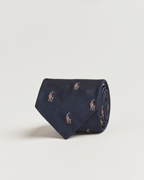  Polo Player Tie Navy