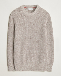  Melange Rib Sweater Beige