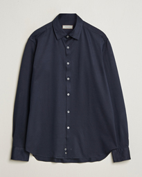  Slim Fit Jersey Shirt Navy