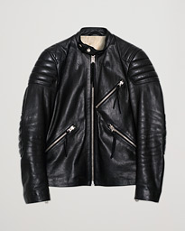 Acne Studios Biker Leather Jacket Black 46