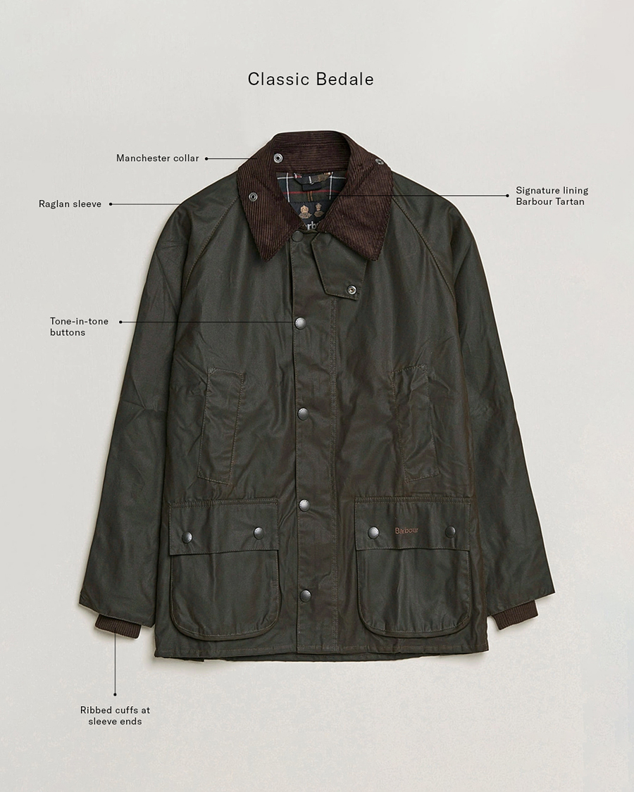Herr | Jackor | Barbour Lifestyle | Classic Bedale Jacket Olive