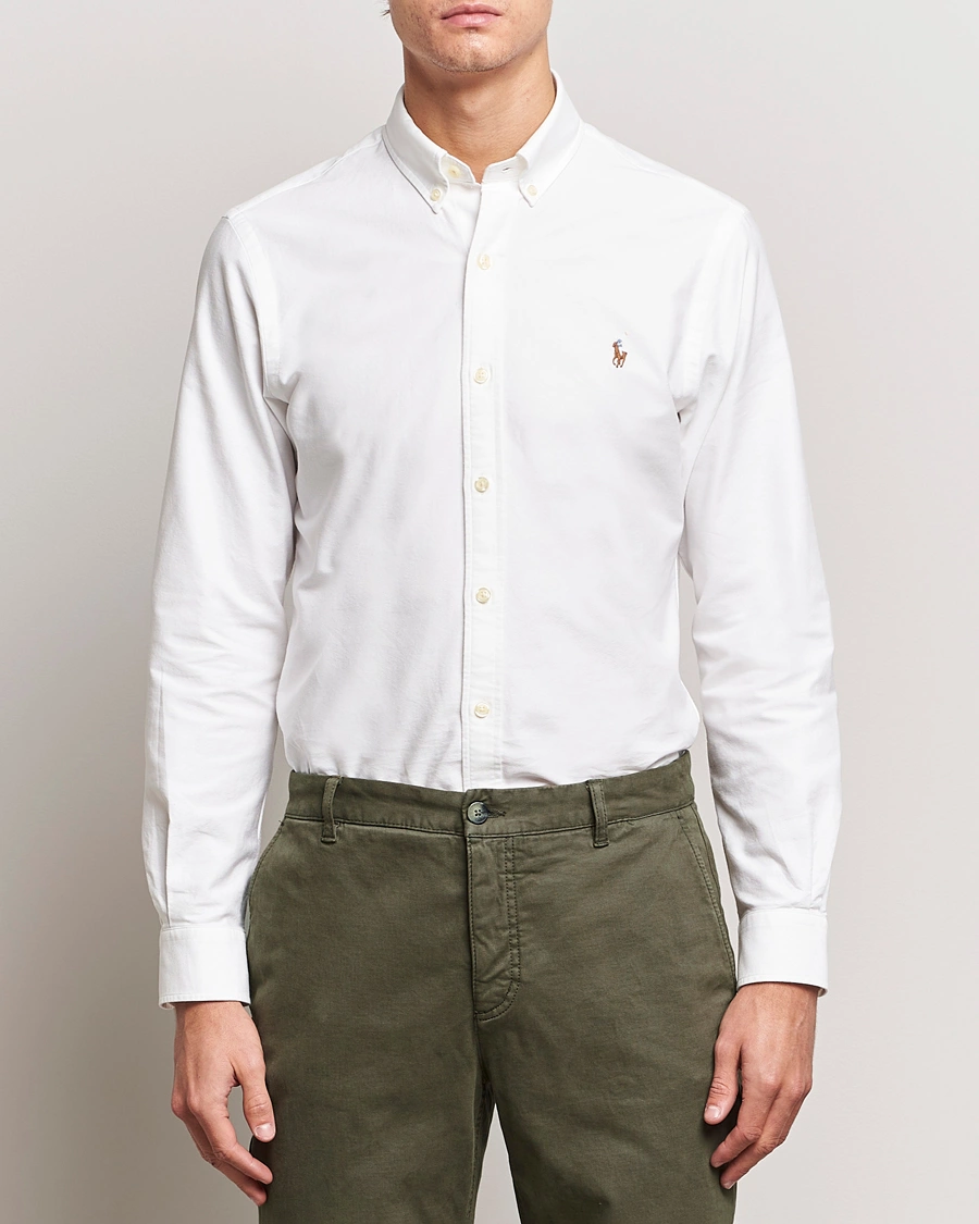 Herr | Ralph Lauren Holiday Dressing | Polo Ralph Lauren | Slim Fit Shirt Oxford White