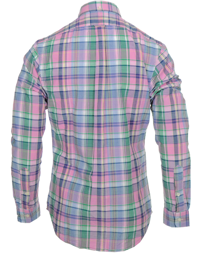 Herr | Gamla produktbilder | Polo Ralph Lauren | Slim Fit Shirt Check Pink/Blue