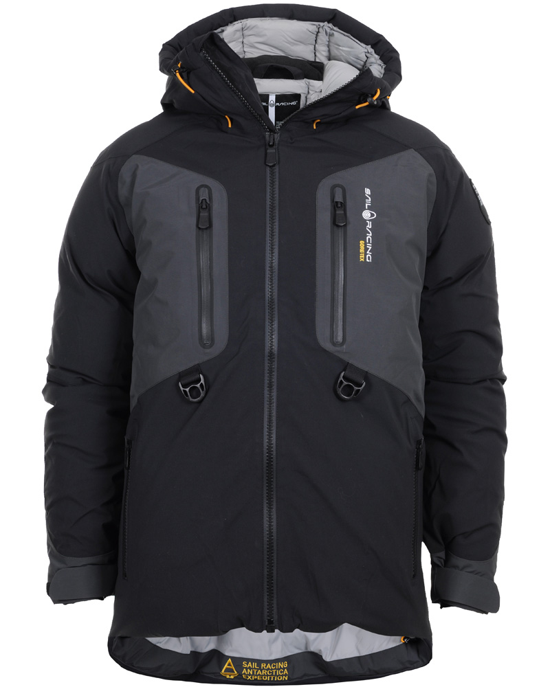 Sail racing shop pole down jacket