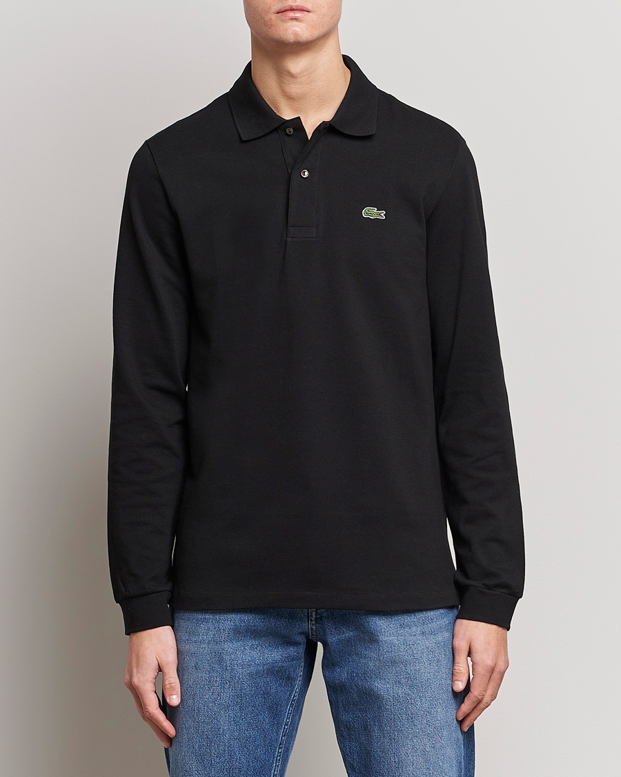 Herr | Lacoste | Lacoste | Long Sleeve Piké Black