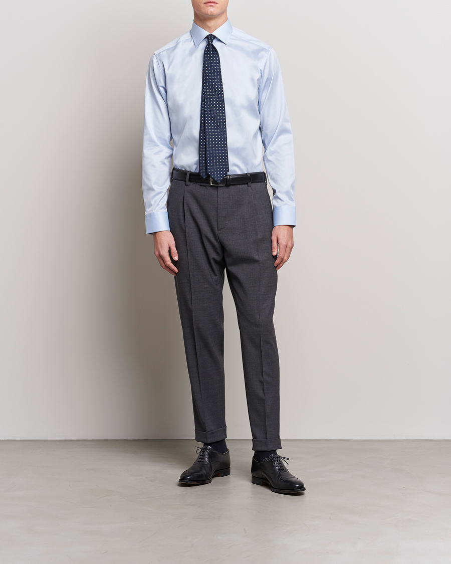 Herr | Businesskjortor | Eton | Slim Fit Shirt Blue