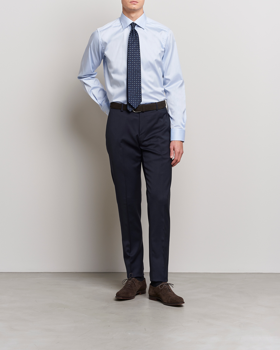 Herr | Kläder | Eton | Contemporary Fit Shirt Blue