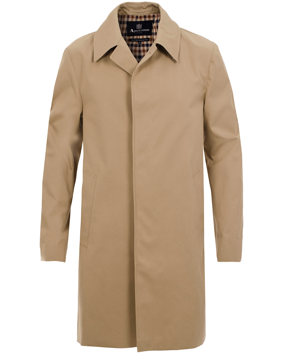 Aquascutum Broadgate Raincoat Camel