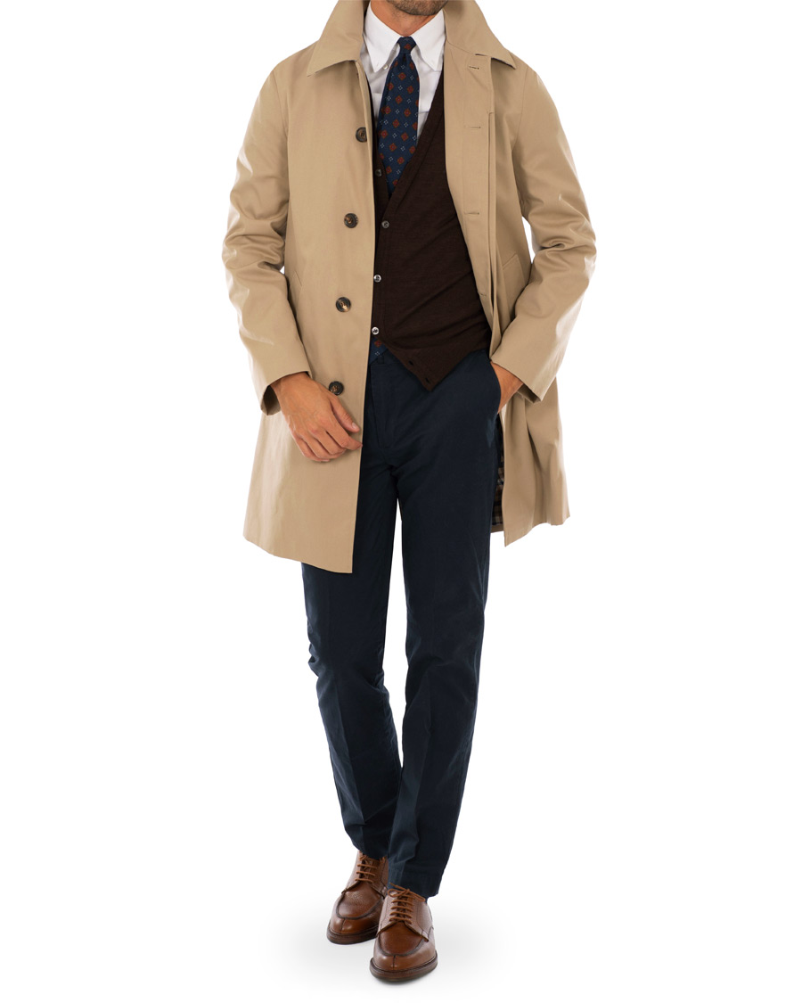 Aquascutum Broadgate Raincoat Camel