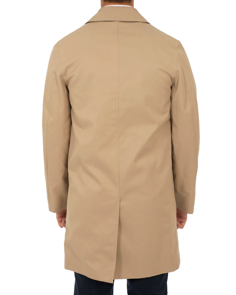 Aquascutum berkeley best sale raincoat camel