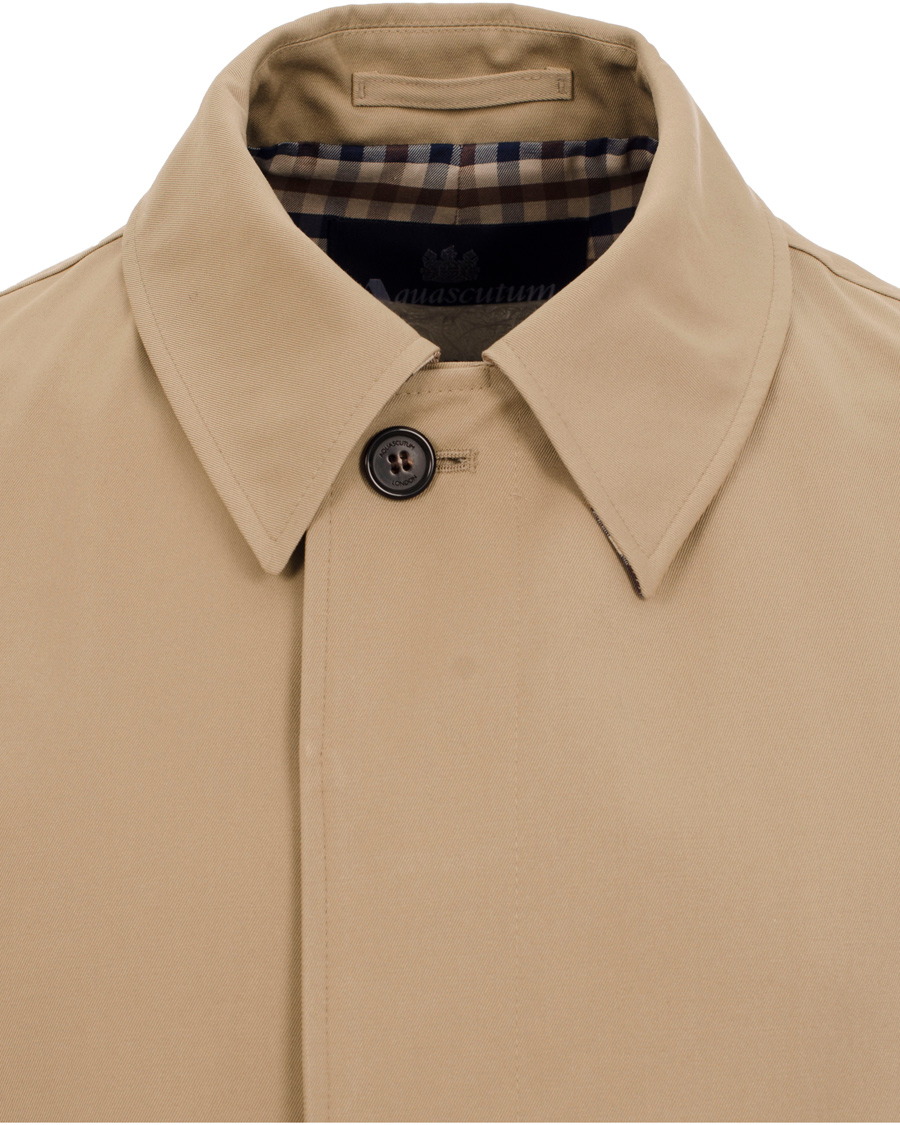 Aquascutum Broadgate Raincoat Camel