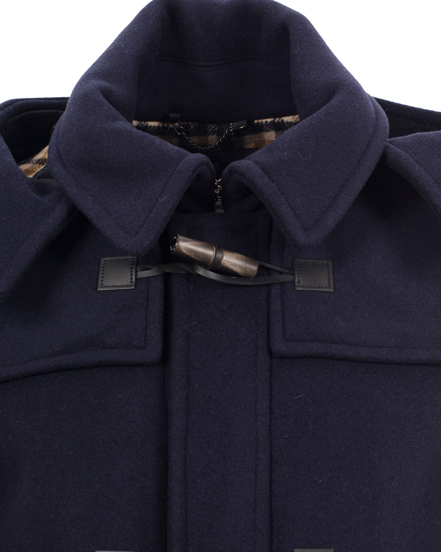 Aquascutum Henward Duffle Coat Navy hos CareOfCarl.se