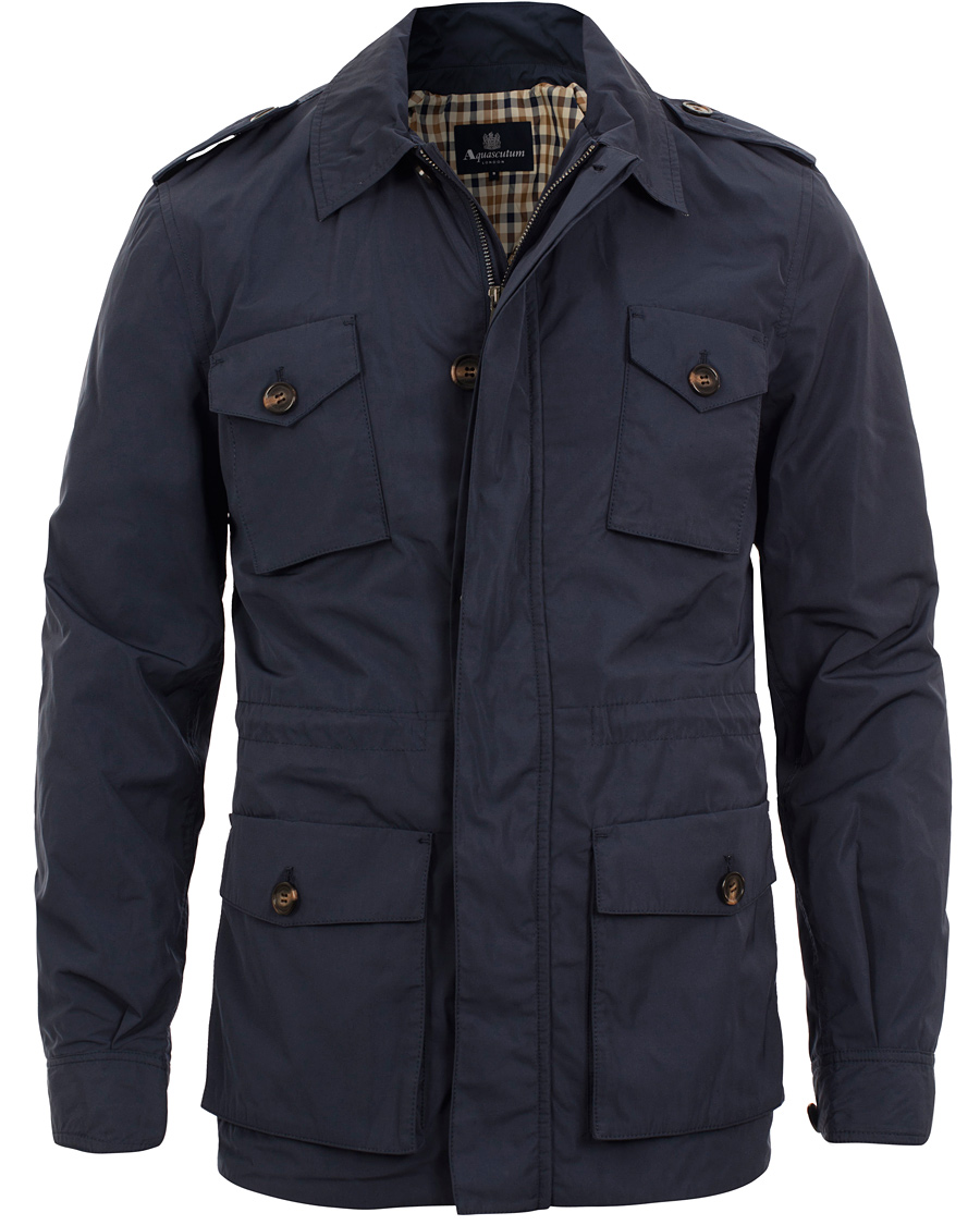 Aquascutum Blythe Light Field Jacket Navy