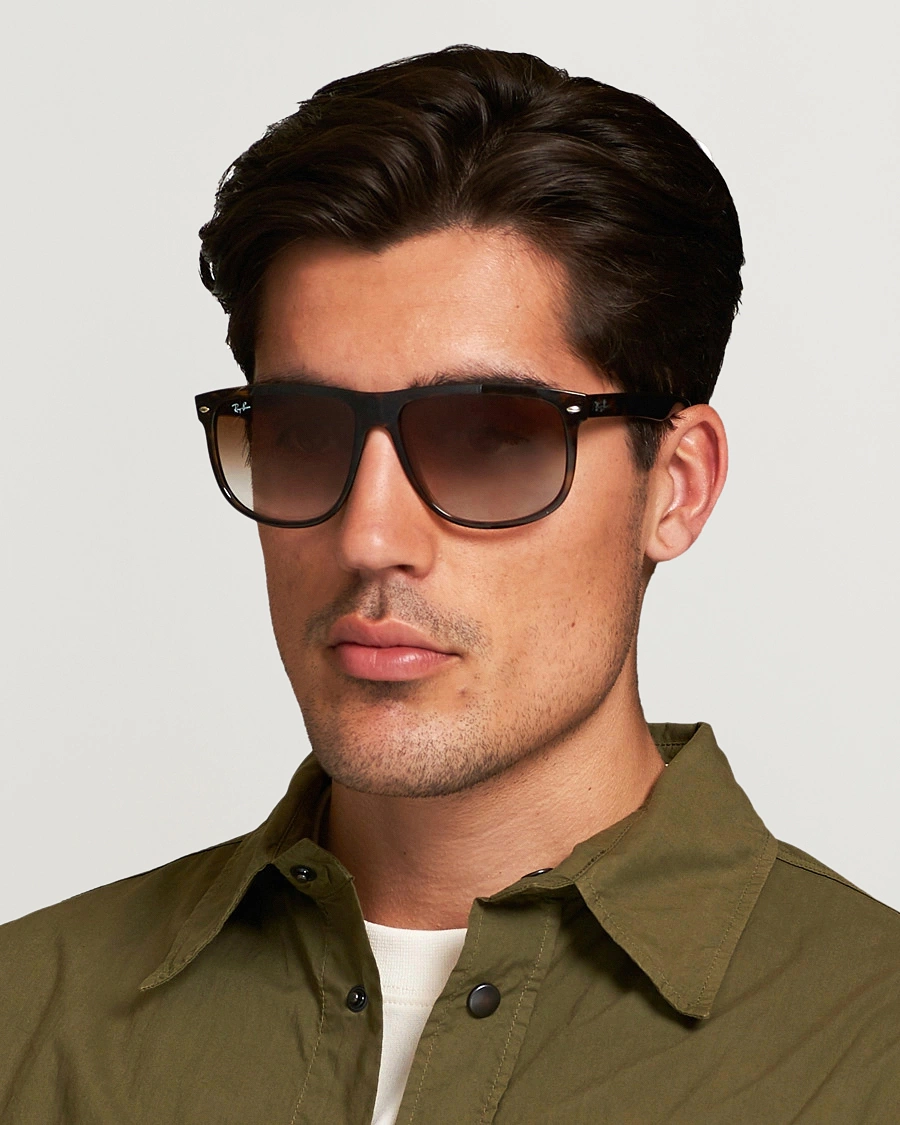 Herr | Ray-Ban | Ray-Ban | RB4147 Sunglasses Light Havana/Crystal Brown Gradient