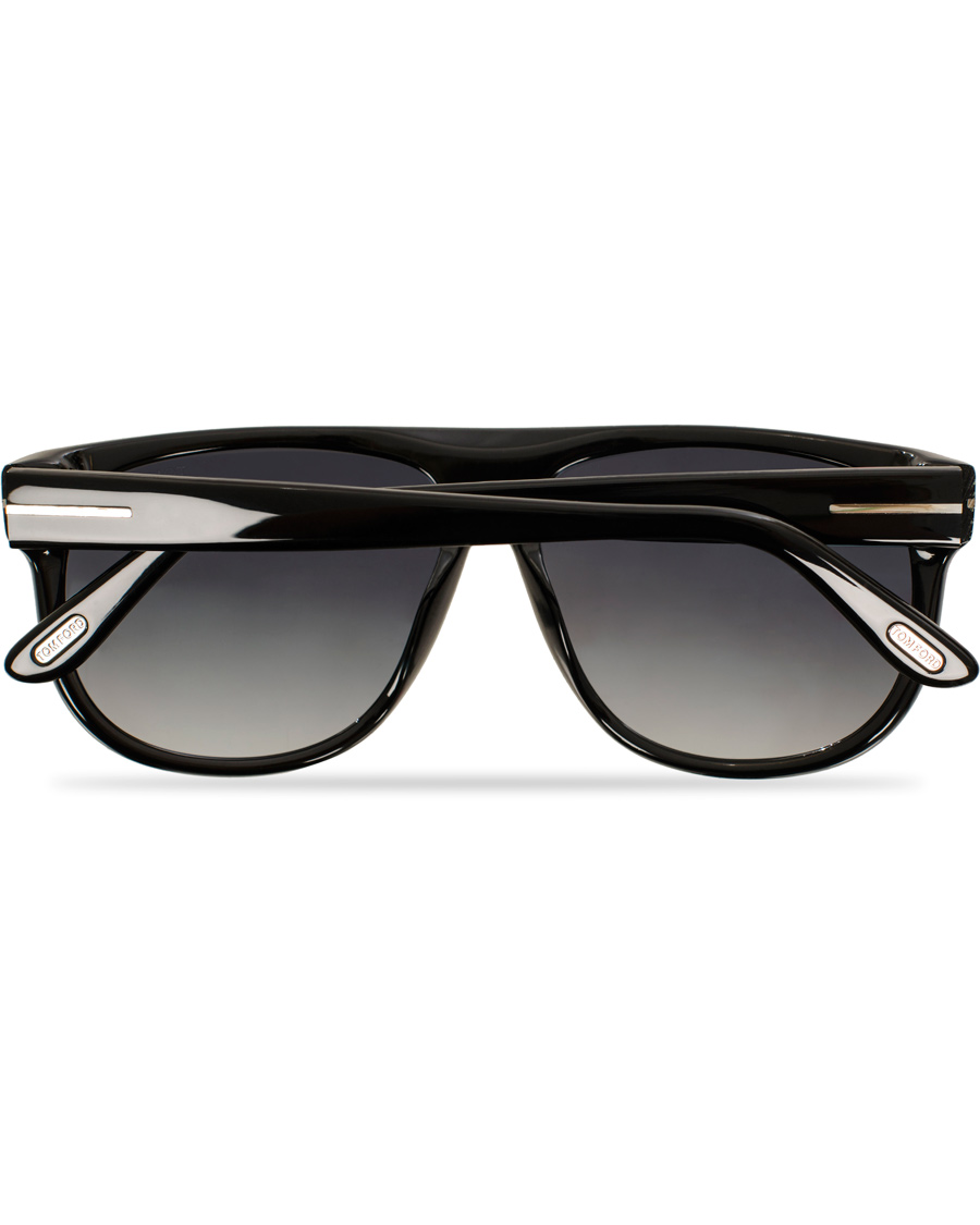 Tom Ford Kristen FT0375 D-Frame Sunglasses Black/Blue hos 