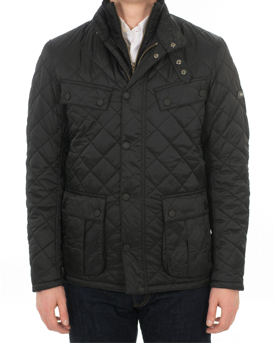 Barbour international men's windshield tailored fit quilted jacket best sale