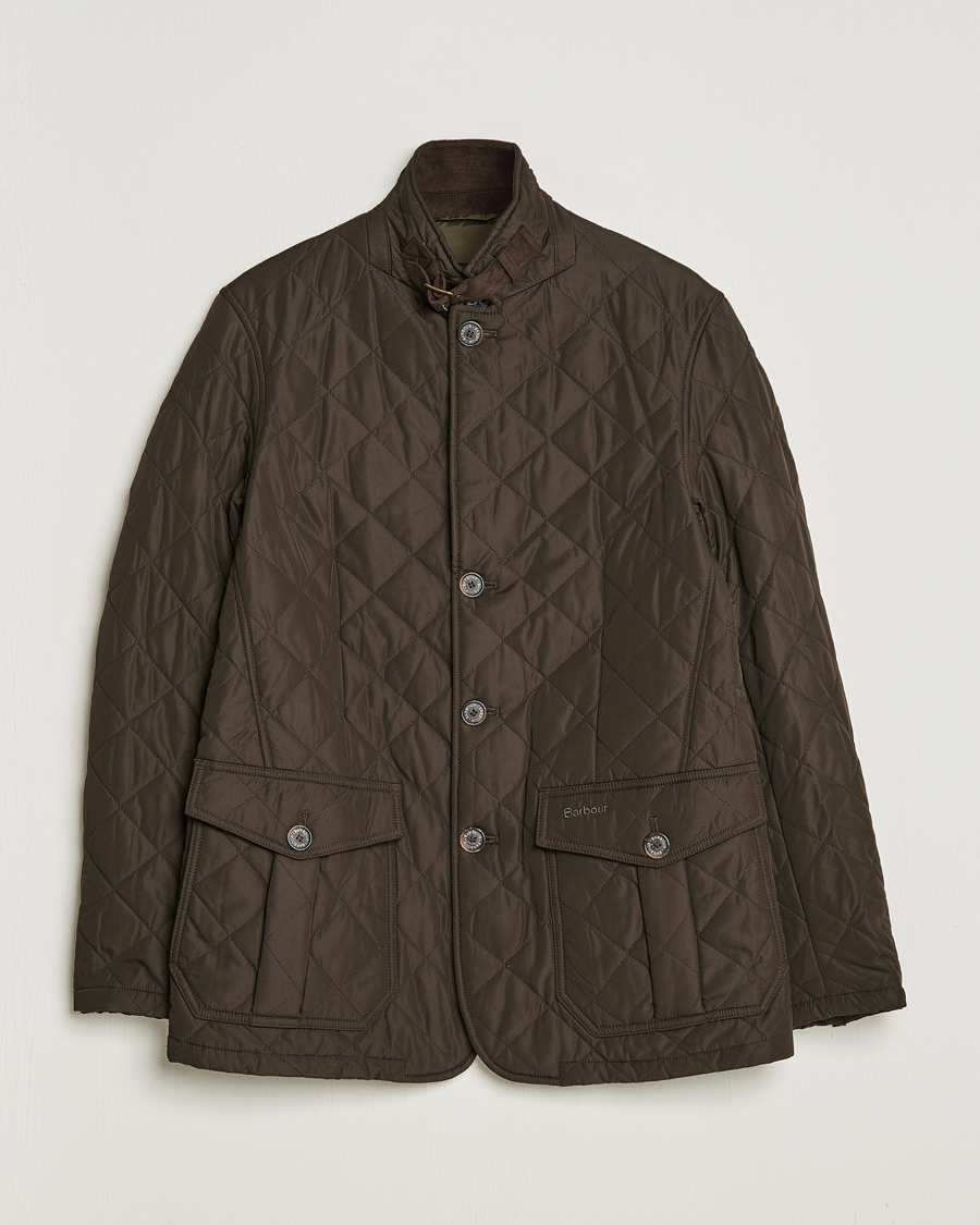 Barbour quilted jacket herr online