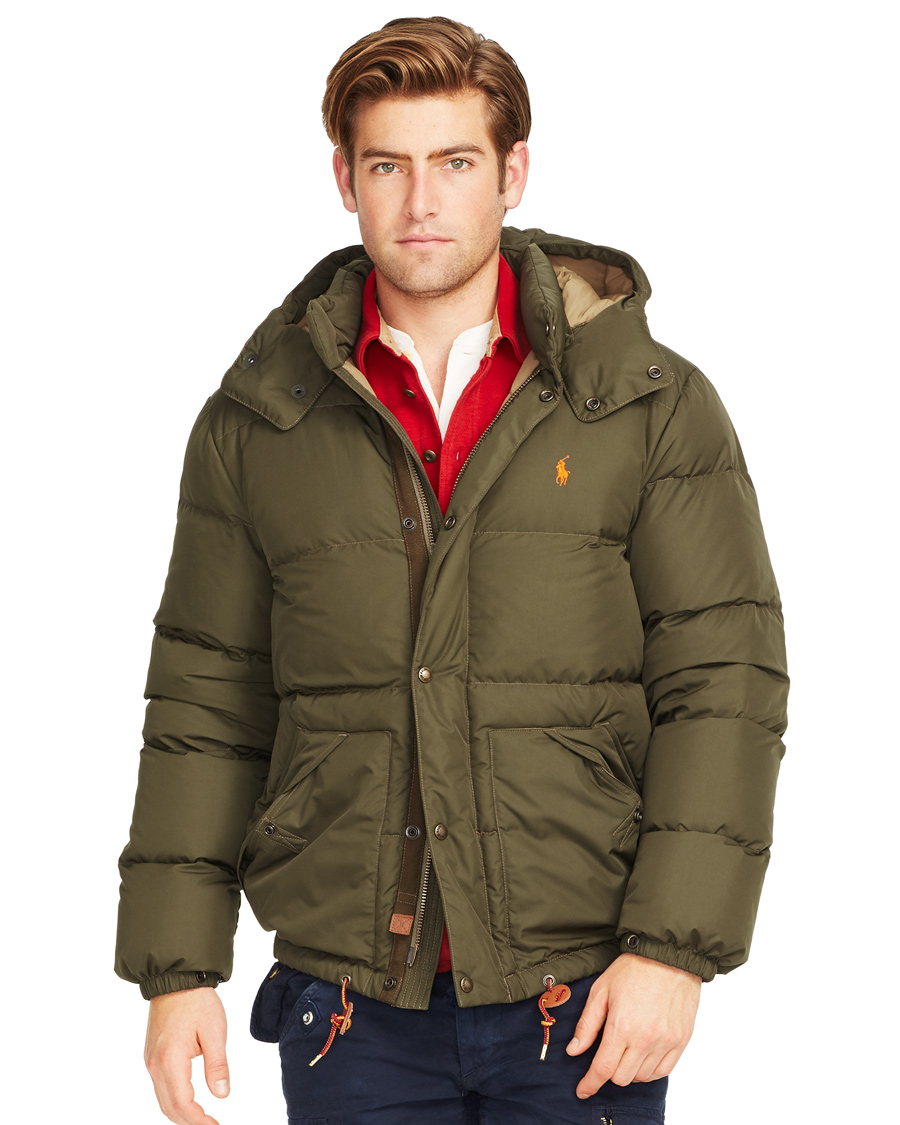 Polo Ralph Lauren Elmwood Down Jacket Madison Olive Herr Care Of Carl