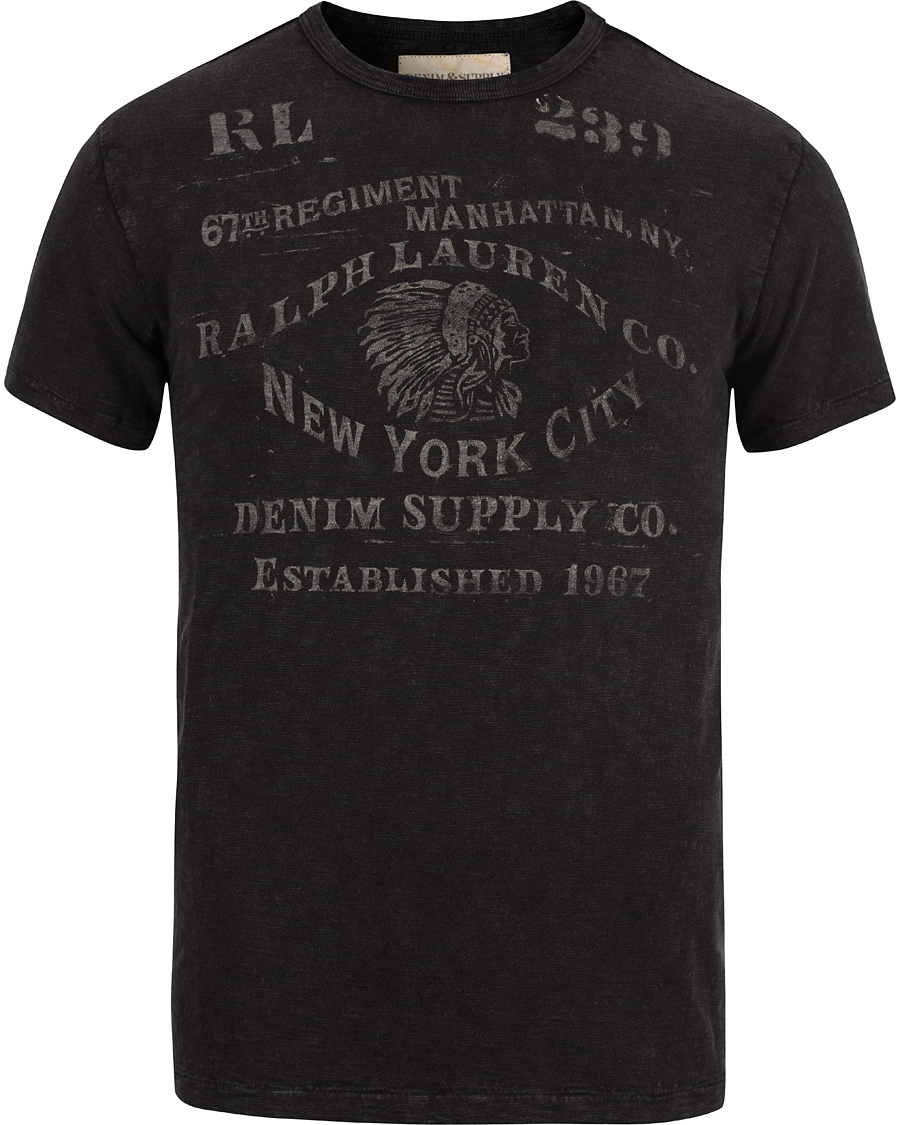 Denim Supply Ralph Lauren 67th Regim Tee Black 67