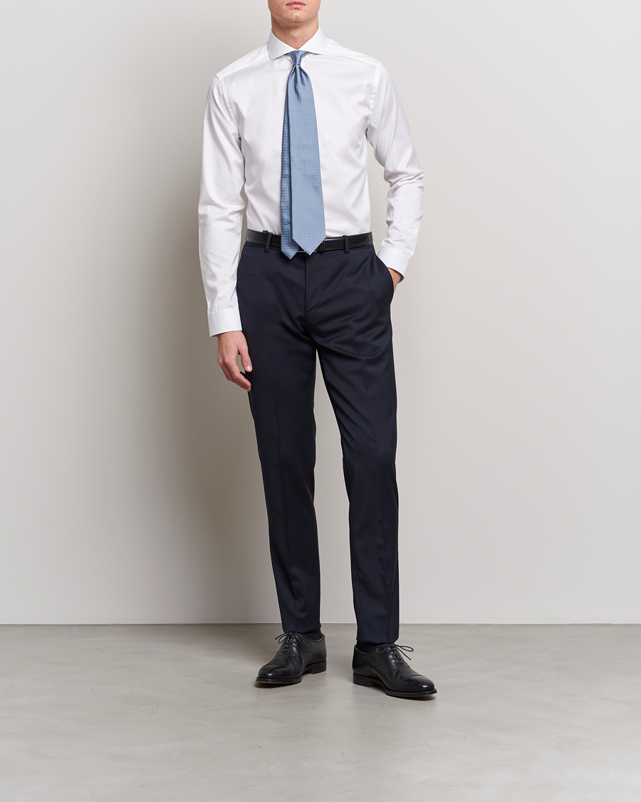 Herr | Kläder | Eton | Super Slim Fit Shirt Cutaway White