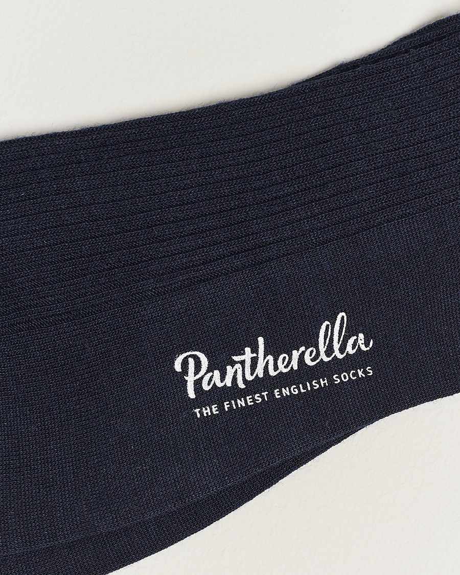 Herr | Pantherella | Pantherella | Naish Long Merino/Nylon Sock Navy