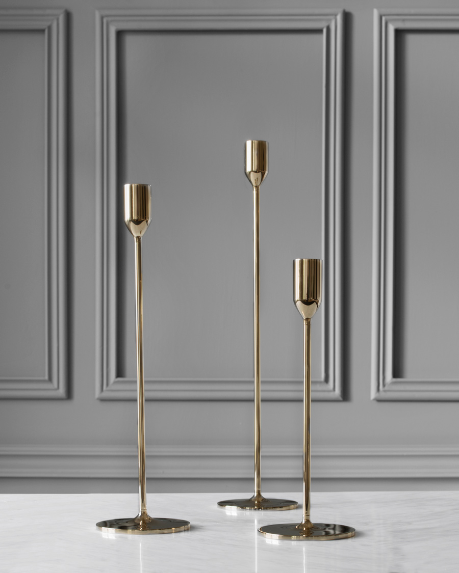 Herr | Julklappstips | Skultuna | Nightlight Candlestick Brass