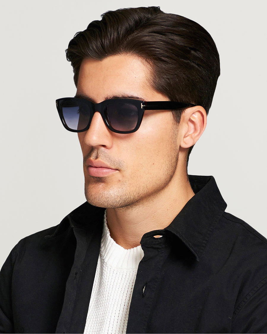 Tom ford discount snowdon sunglasses black