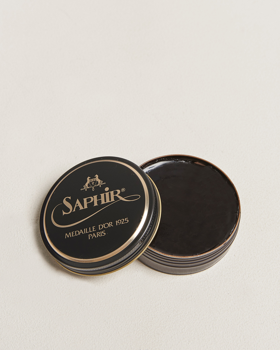 Herr | Skor | Saphir Medaille d\'Or | Pate De Lux 50 ml Dark Brown