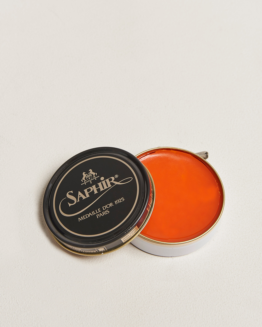 Herr | Skor | Saphir Medaille d\'Or | Pate De Lux 50 ml Cognac
