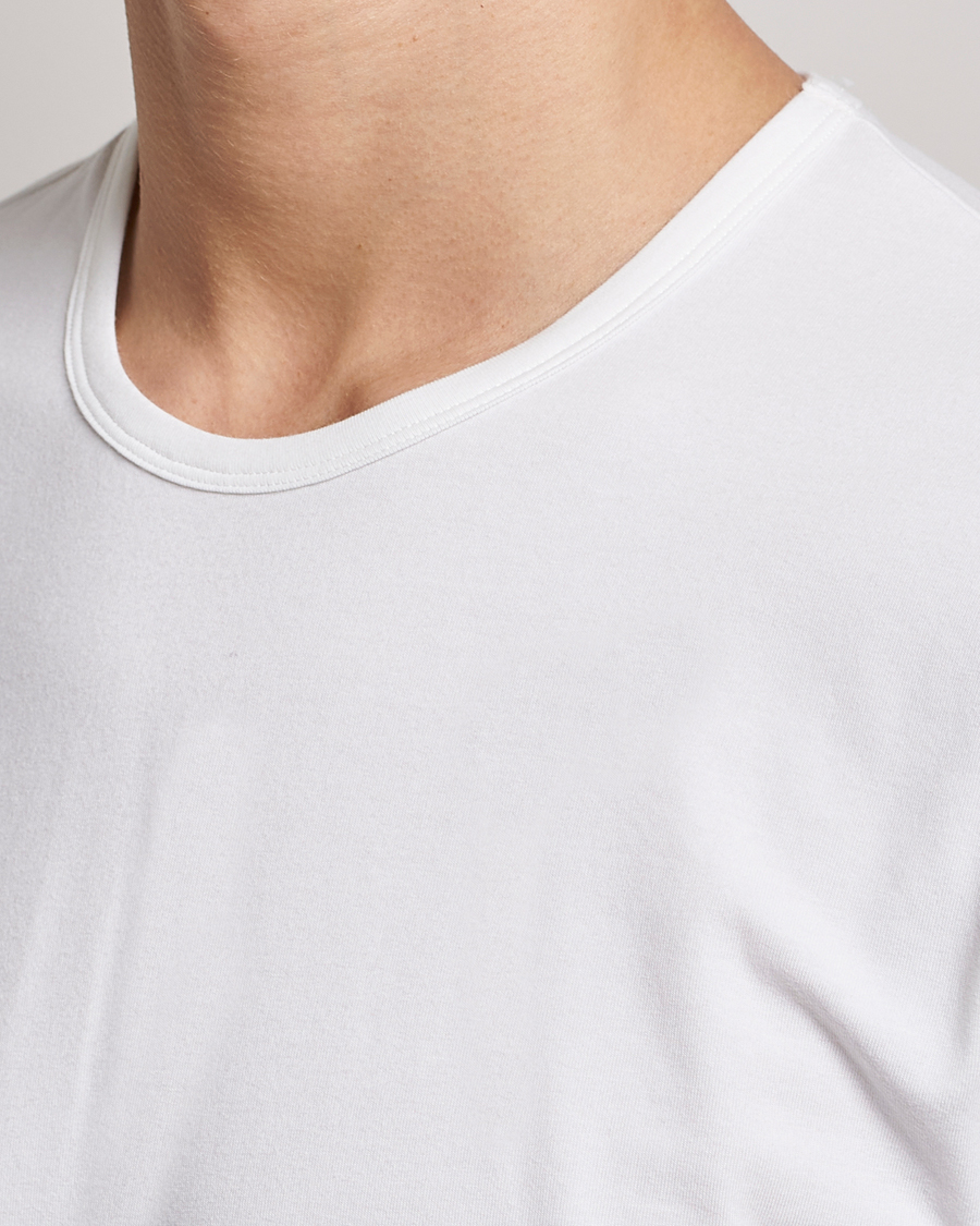 Calvin Logo Crew Neck Tee, white