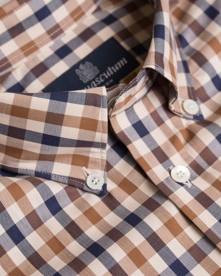 Aquascutum Emsworth Club Check Shirt Vicu a