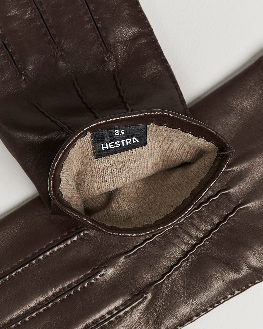 Herr | Hestra | Hestra | Edward Wool Liner Glove Espresso