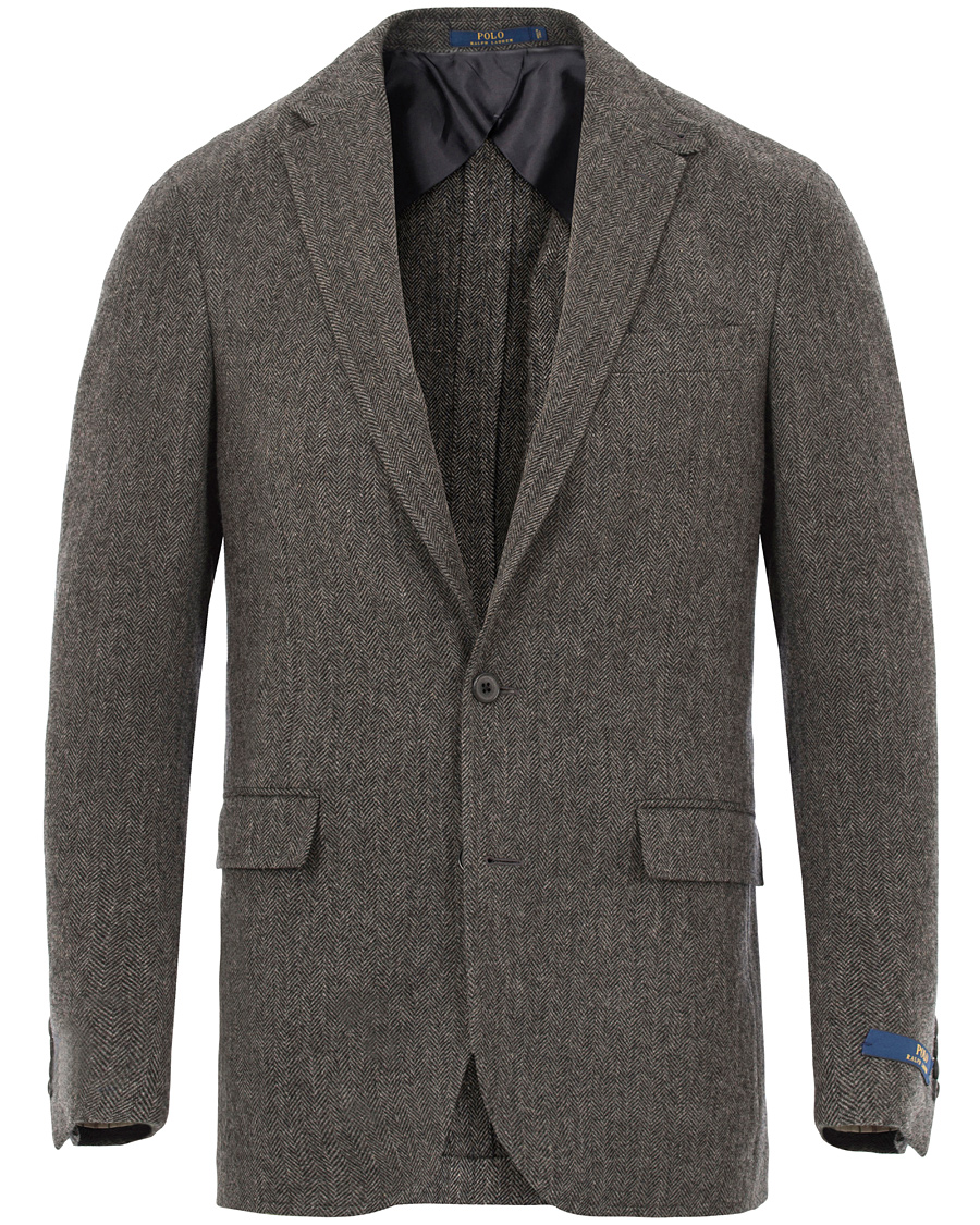 Polo Ralph Lauren Clothing Morgan Herringbone Sportcoat Grey Herr Care