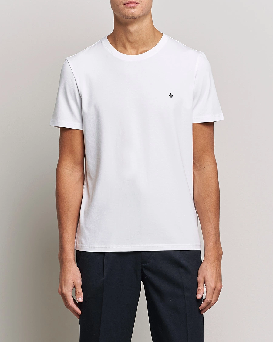 Herr | Preppy Authentic | Morris | James Crew Neck Tee White