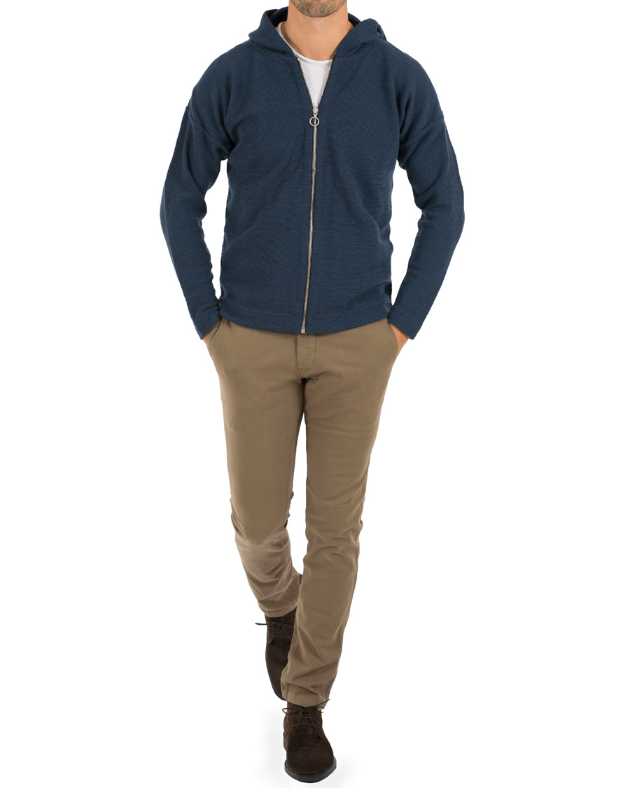 Herr | Tröjor | S.N.S. Herning | Origo Hoodie Jacket Still Blue